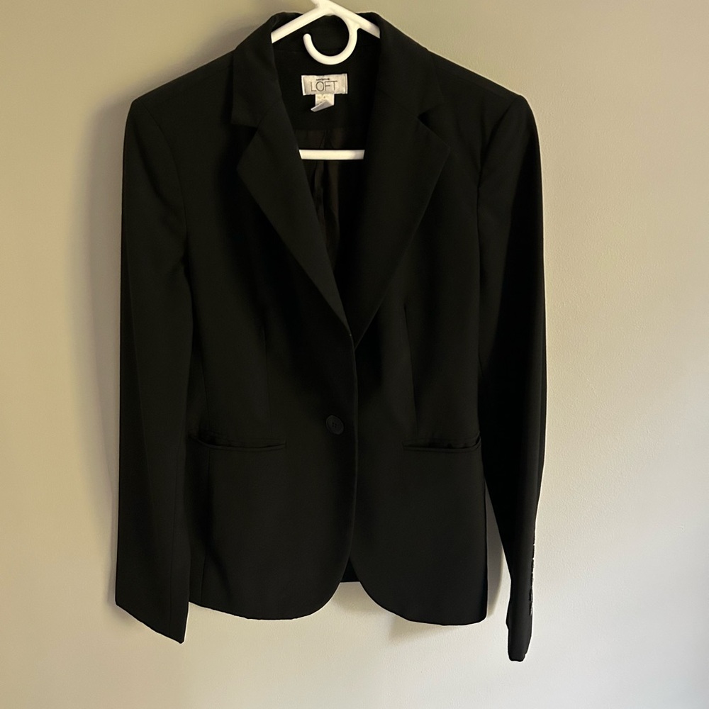 Loft Black Blazer